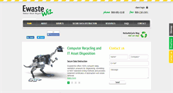 Desktop Screenshot of ewastewiz.com