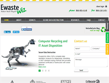 Tablet Screenshot of ewastewiz.com